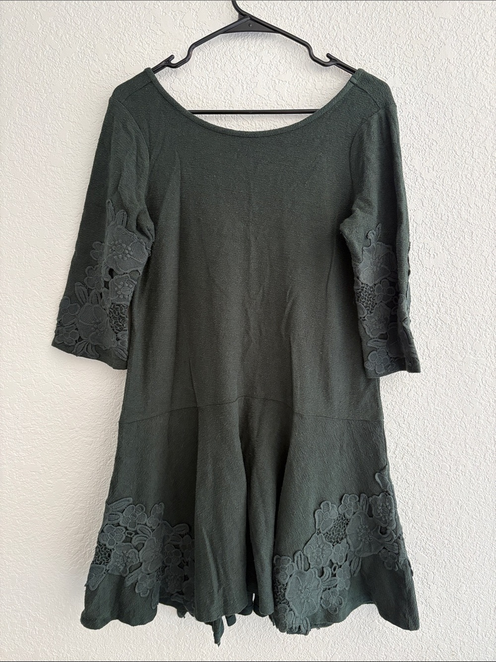 Maeve Forest Green Sweater Dress